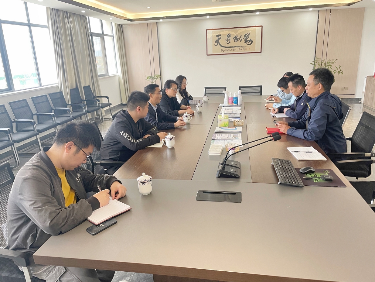 桐城市委组织部领导到公司调研人才工作