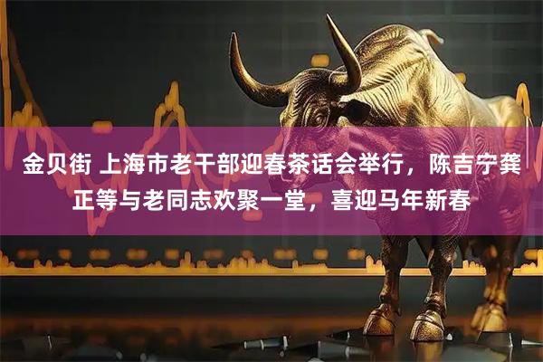 金贝街 上海市老干部迎春茶话会举行，陈吉宁龚正等与老同志欢聚一堂，喜迎马年新春