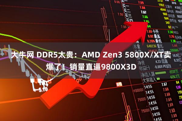 大牛网 DDR5太贵：AMD Zen3 5800X/XT卖爆了！销量直逼9800X3D