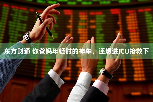 东方财通 你爸妈年轻时的神车，还想进ICU抢救下
